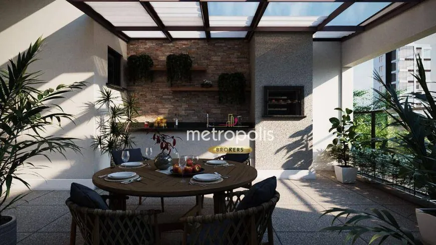 Foto 1 de Apartamento com 2 Quartos à venda, 47m² em Campestre, Santo André