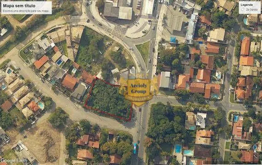 Foto 1 de Lote/Terreno à venda, 1750m² em Engenho do Mato, Niterói