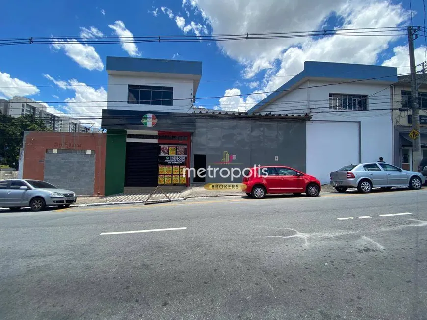 Foto 1 de Galpão/Depósito/Armazém para venda ou aluguel, 1800m² em Santo Antônio, São Caetano do Sul