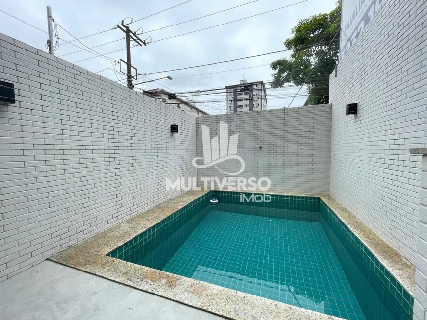 Foto 1 de Casa com 2 Quartos à venda, 100m² em Campo Grande, Santos