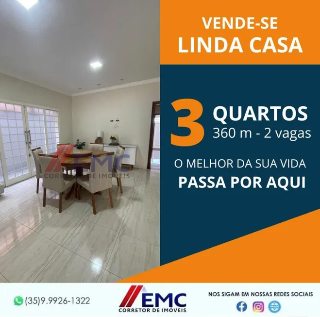 Foto 1 de Casa com 3 Quartos à venda, 360m² em Centro, Jacutinga