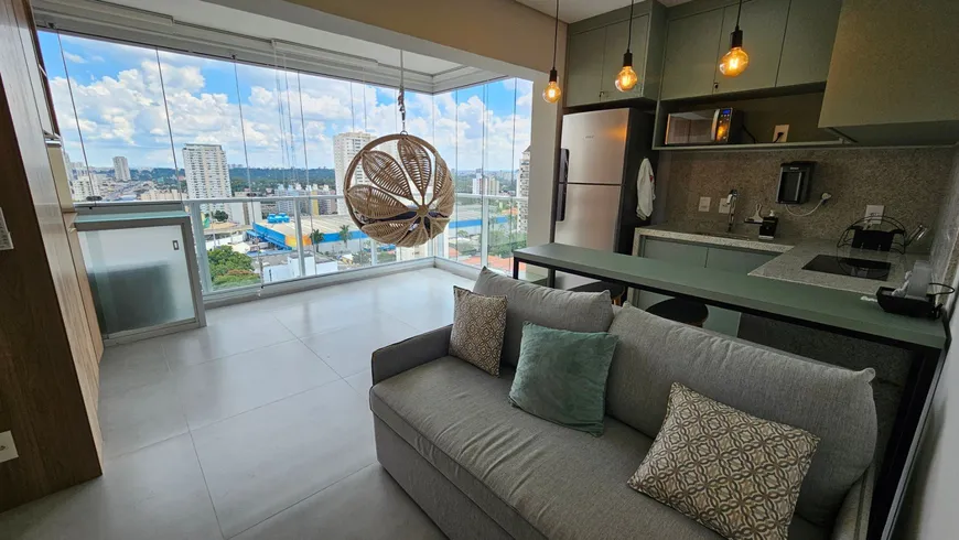 Foto 1 de Apartamento com 1 Quarto para alugar, 42m² em Campo Belo, São Paulo