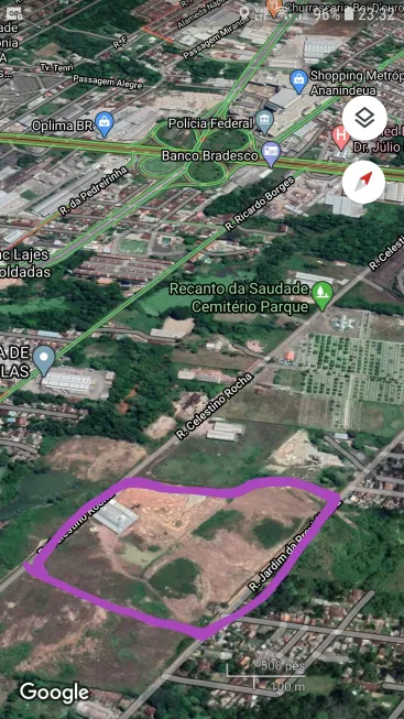 Foto 1 de Lote/Terreno à venda, 35000m² em Aguas Lindas, Ananindeua