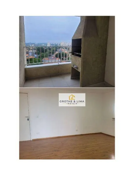 Foto 1 de Apartamento com 2 Quartos para alugar, 63m² em Jardim Oriente, São José dos Campos