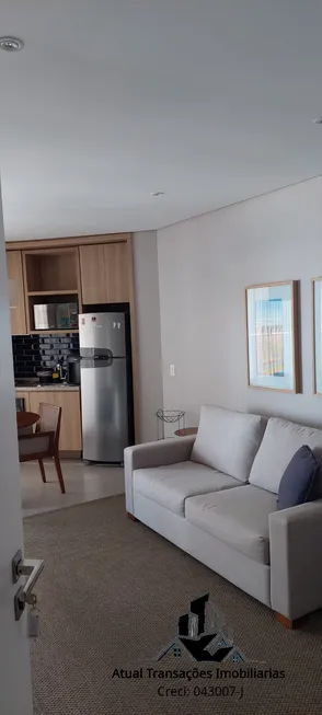 Foto 1 de Apartamento com 1 Quarto para alugar, 54m² em Pompeia, Santos