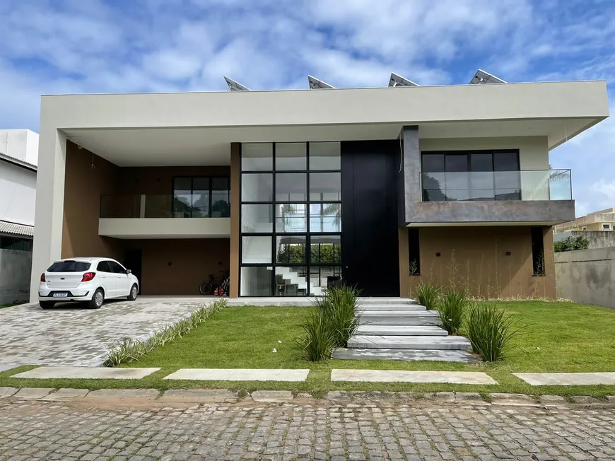 Foto 1 de Sobrado com 4 Quartos à venda, 624m² em Busca Vida Abrantes, Camaçari