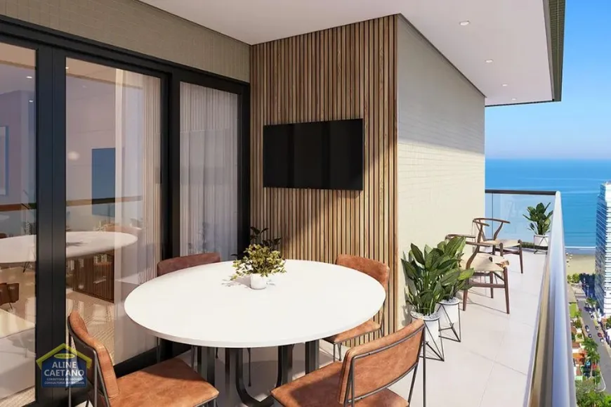 Foto 1 de Apartamento com 3 Quartos à venda, 128m² em Canto do Forte, Praia Grande