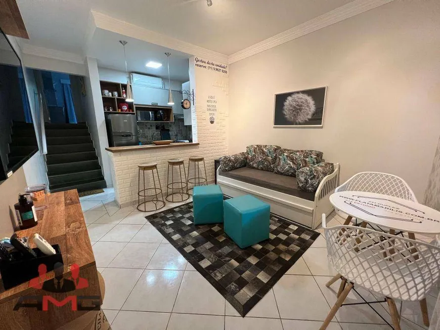 Foto 1 de Flat com 1 Quarto à venda, 56m² em Riviera de São Lourenço, Bertioga