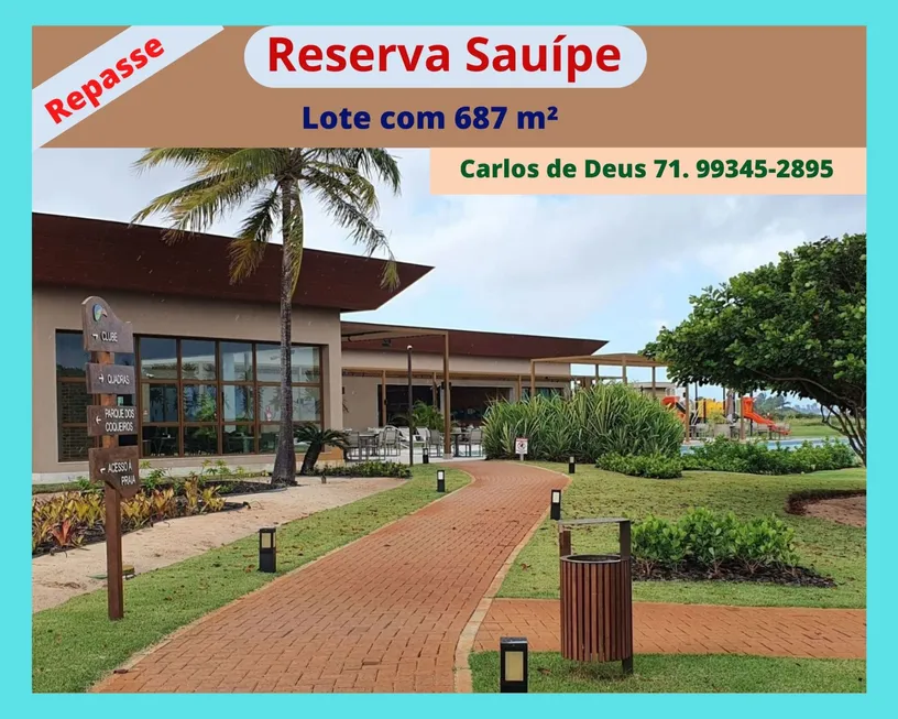 Foto 1 de Lote/Terreno à venda, 687m² em Costa do Sauípe, Mata de São João