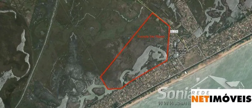 Foto 1 de Lote/Terreno à venda, 800000m² em Lagomar, Macaé