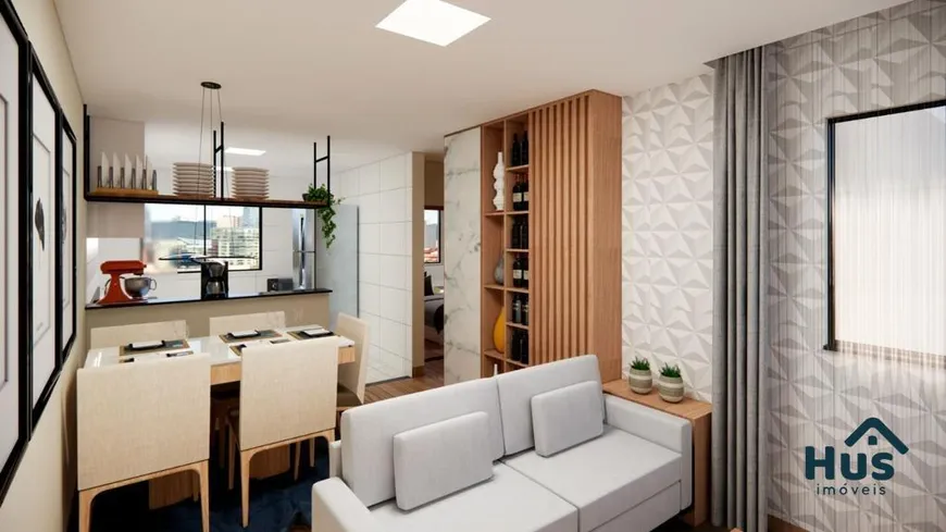 Foto 1 de Apartamento com 2 Quartos à venda, 52m² em Arvoredo, Contagem