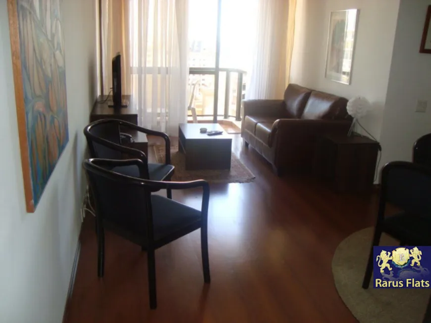 Foto 1 de Flat com 1 Quarto para alugar, 41m² em Jardim Paulista, São Paulo