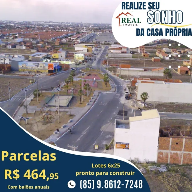 Foto 1 de Lote/Terreno com 1 Quarto para venda ou aluguel, 150m² em Senador Carlos Jereissati, Pacatuba