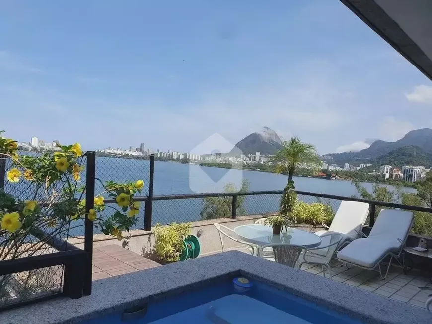 Foto 1 de Cobertura com 4 Quartos à venda, 364m² em Lagoa, Rio de Janeiro