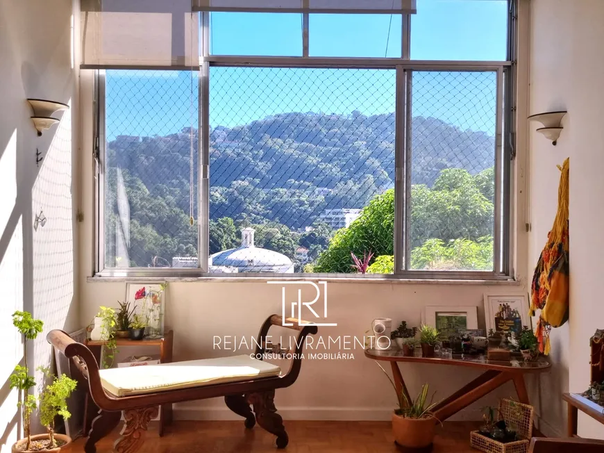 Foto 1 de Apartamento com 3 Quartos à venda, 115m² em Cosme Velho, Rio de Janeiro