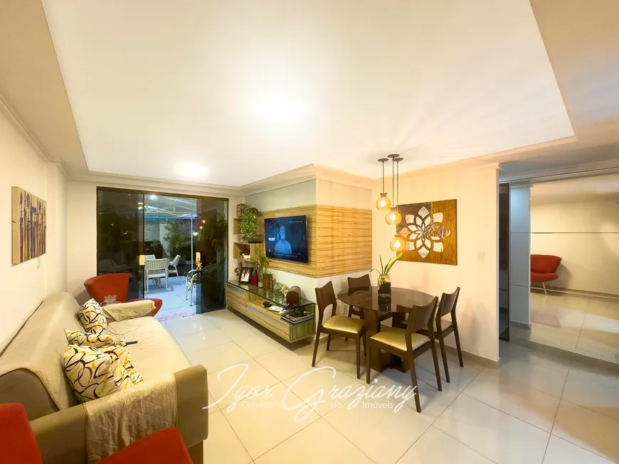 Foto 1 de Apartamento com 3 Quartos à venda, 125m² em Cabo Branco, João Pessoa