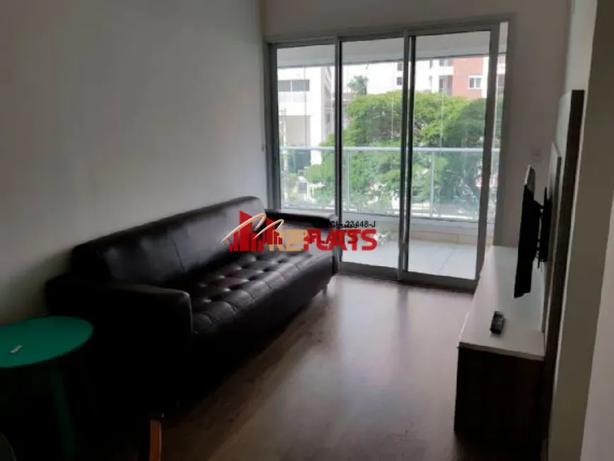 Foto 1 de Flat com 1 Quarto à venda, 50m² em Campo Belo, São Paulo