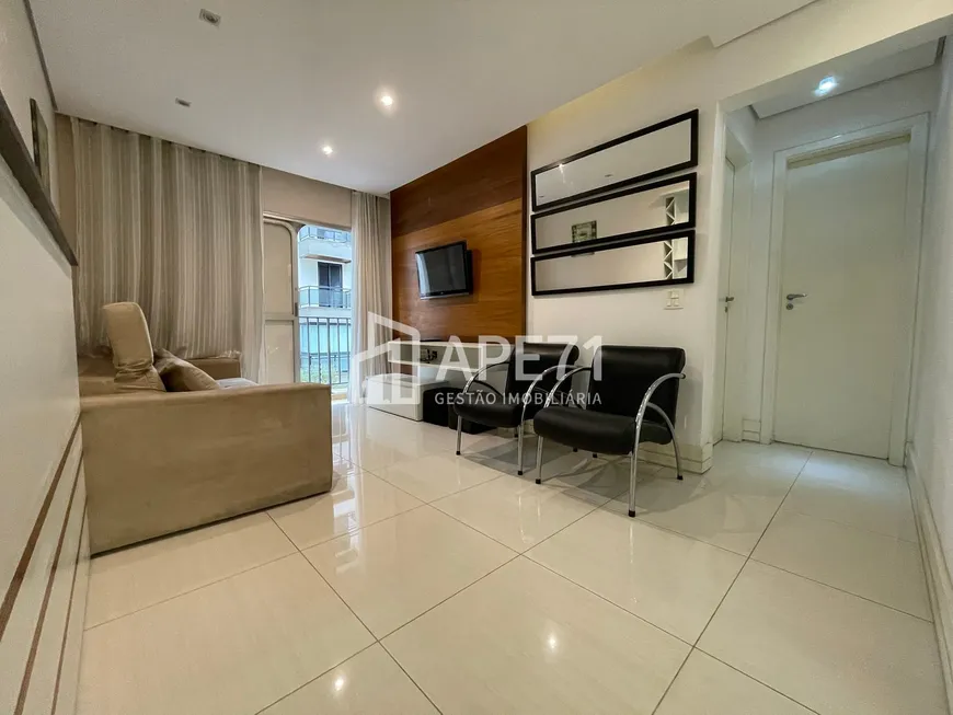 Foto 1 de Apartamento com 1 Quarto para venda ou aluguel, 46m² em Moema, São Paulo