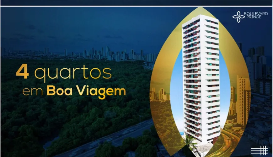 Foto 1 de Apartamento com 4 Quartos à venda, 136m² em Boa Viagem, Recife