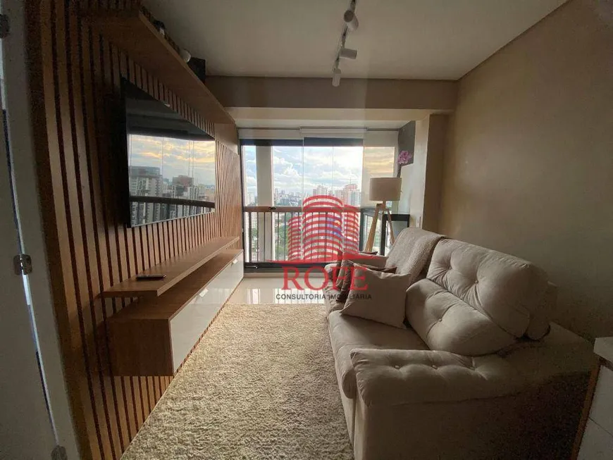 Foto 1 de Apartamento com 1 Quarto para alugar, 28m² em Brooklin, São Paulo