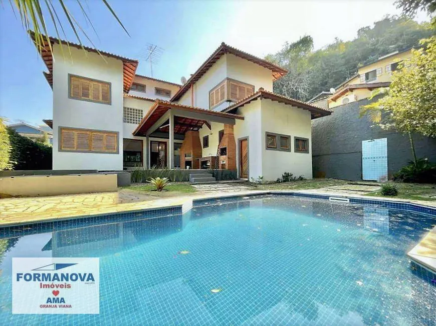 Foto 1 de Casa de Condomínio com 5 Quartos à venda, 312m² em Granja Viana, Carapicuíba