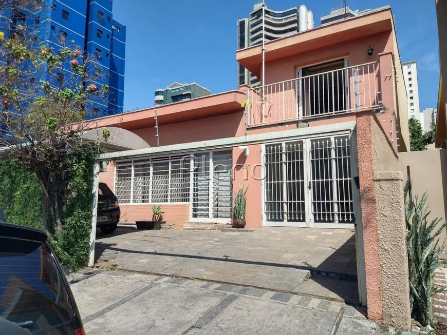 Foto 1 de Casa com 4 Quartos para venda ou aluguel, 299m² em Cambuí, Campinas