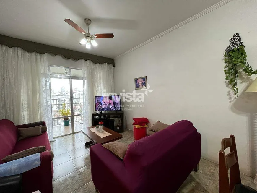 Foto 1 de Apartamento com 3 Quartos à venda, 120m² em Aparecida, Santos