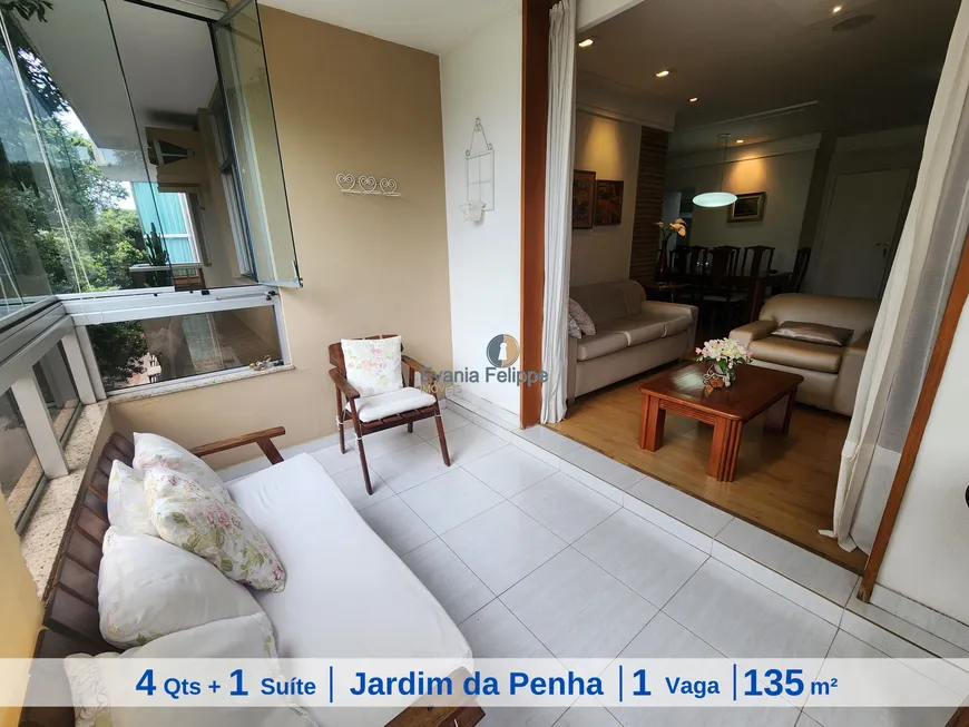 Foto 1 de Apartamento com 4 Quartos à venda, 135m² em Jardim da Penha, Vitória