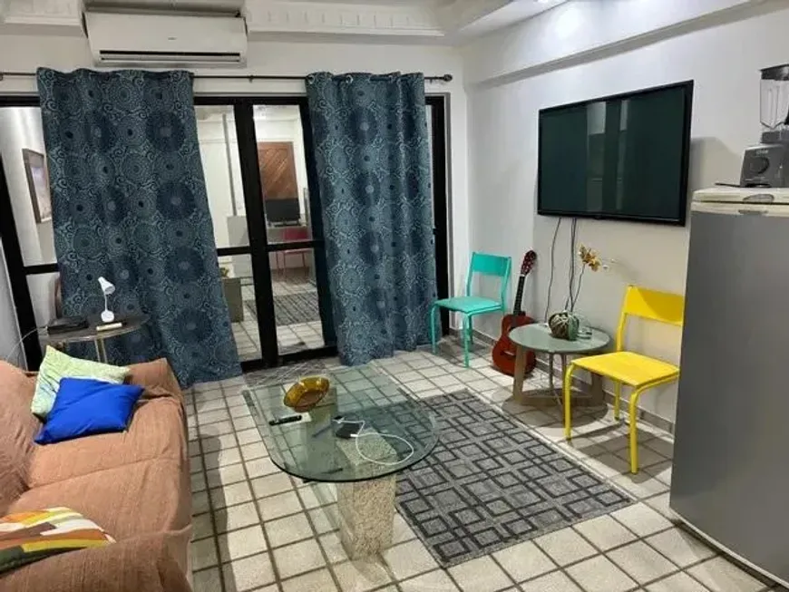 Foto 1 de Apartamento com 1 Quarto para alugar, 57m² em Tambaú, João Pessoa