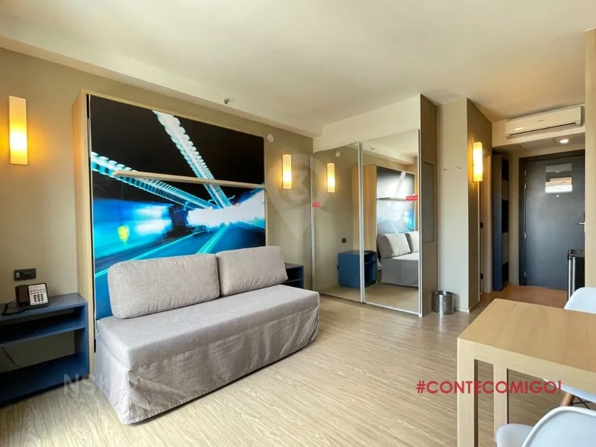Foto 1 de Apartamento com 1 Quarto à venda, 28m² em Alphaville Comercial, Barueri