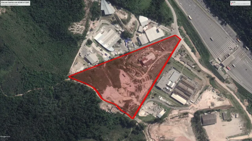 Foto 1 de Lote/Terreno à venda, 45000m² em Calcarea, Caieiras