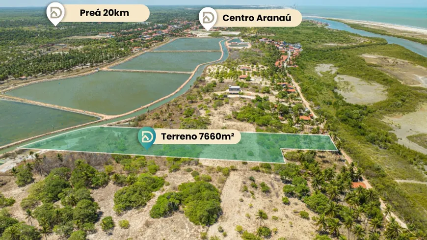 Foto 1 de Lote/Terreno à venda, 7667m² em Aranau, Acaraú