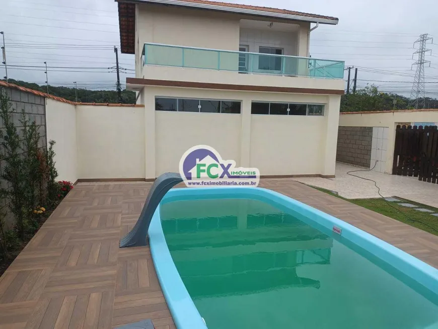 Foto 1 de Casa com 2 Quartos à venda, 70m² em Cibratel II, Itanhaém