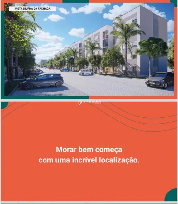 Foto 1 de Apartamento com 2 Quartos à venda, 50m² em Fragata, Pelotas