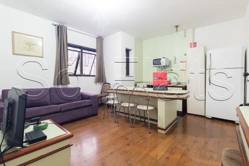 Foto 1 de Flat com 1 Quarto à venda, 36m² em Jardins, São Paulo