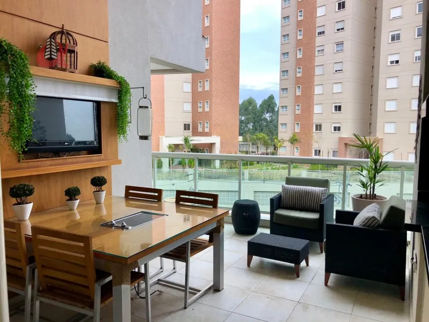 Foto 1 de Apartamento com 3 Quartos para alugar, 158m² em Tamboré, Santana de Parnaíba