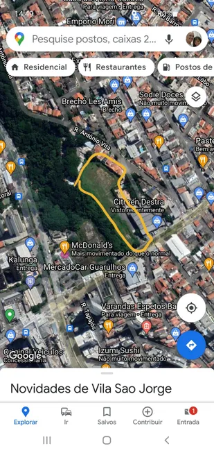 Foto 1 de Lote/Terreno à venda, 12m² em Macedo, Guarulhos