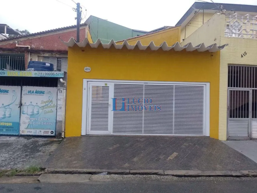 Foto 1 de Casa com 3 Quartos para alugar, 110m² em Vila Palmares, Santo André