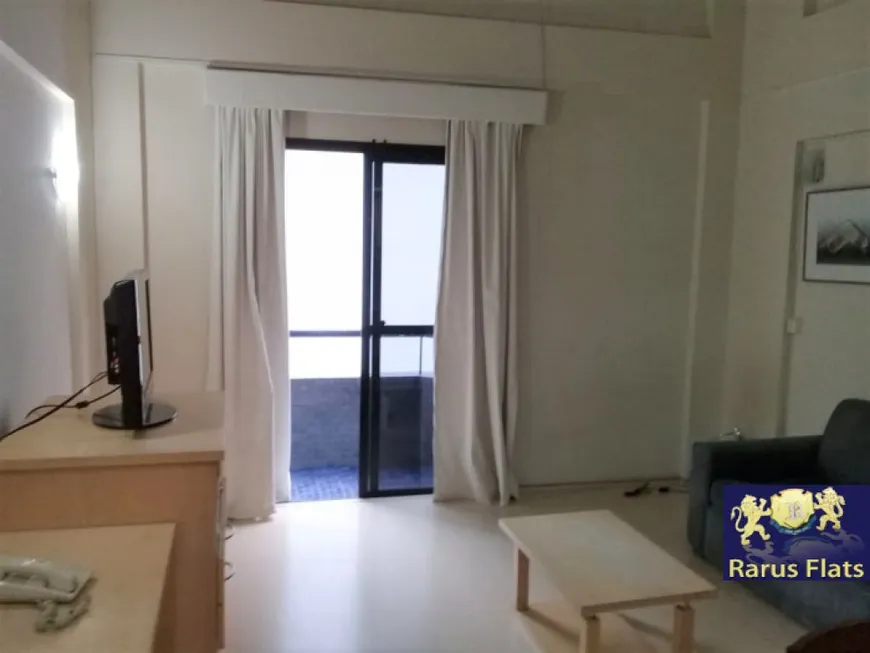 Foto 1 de Flat com 1 Quarto para alugar, 51m² em Moema, São Paulo