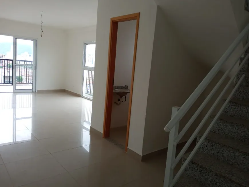 Foto 1 de Apartamento com 3 Quartos à venda, 131m² em Encruzilhada, Santos