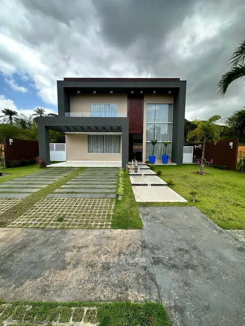 Foto 1 de Casa com 4 Quartos à venda, 300m² em Alphaville Litoral Norte 3, Camaçari