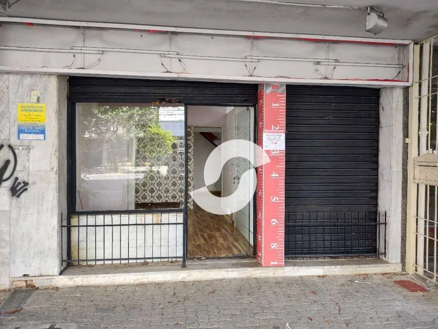 Foto 1 de Ponto Comercial para alugar, 34m² em Icaraí, Niterói