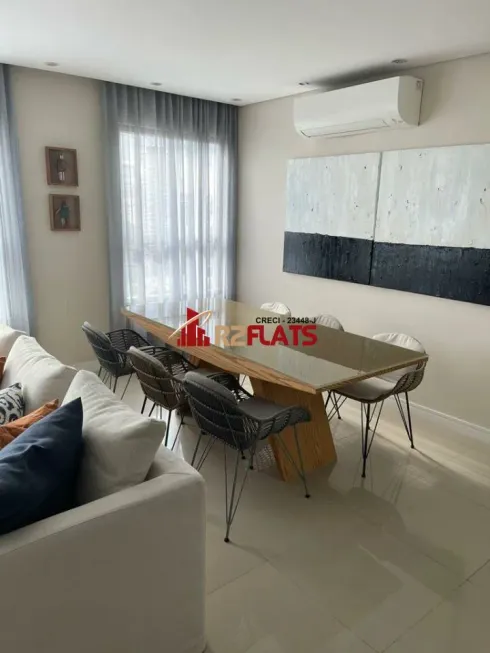 Foto 1 de Flat com 1 Quarto para alugar, 70m² em Itaim Bibi, São Paulo