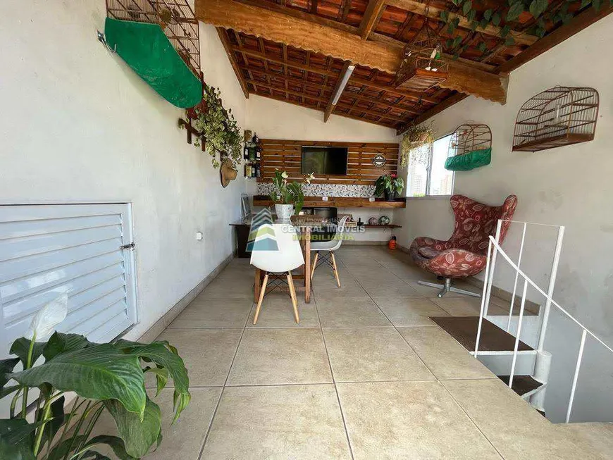 Foto 1 de Casa de Condomínio com 3 Quartos à venda, 102m² em Aviação, Praia Grande