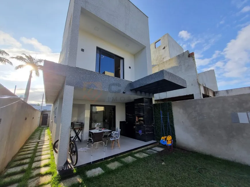 Foto 1 de Casa com 3 Quartos à venda, 160m² em Manguinhos, Serra