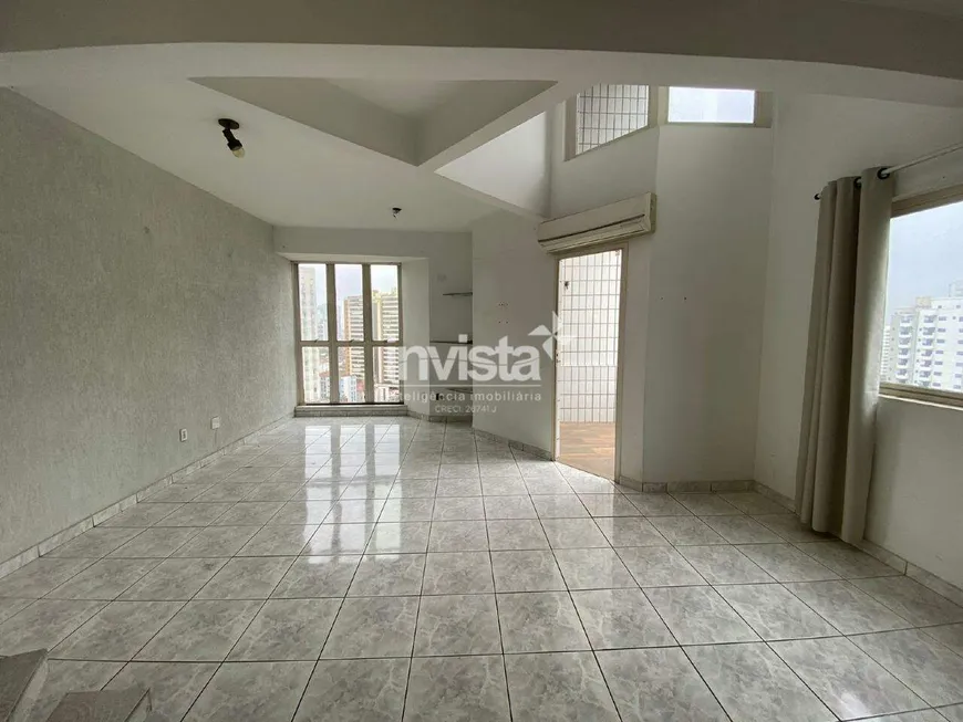 Foto 1 de Apartamento com 1 Quarto para alugar, 87m² em Ponta da Praia, Santos