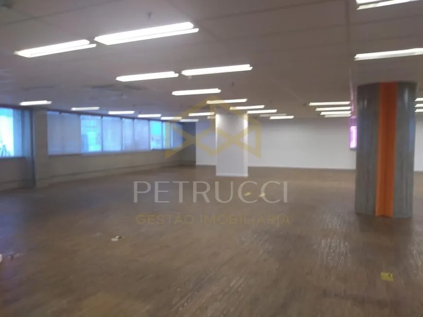 Foto 1 de Sala Comercial com 1 Quarto para alugar, 416m² em Centro, Campinas