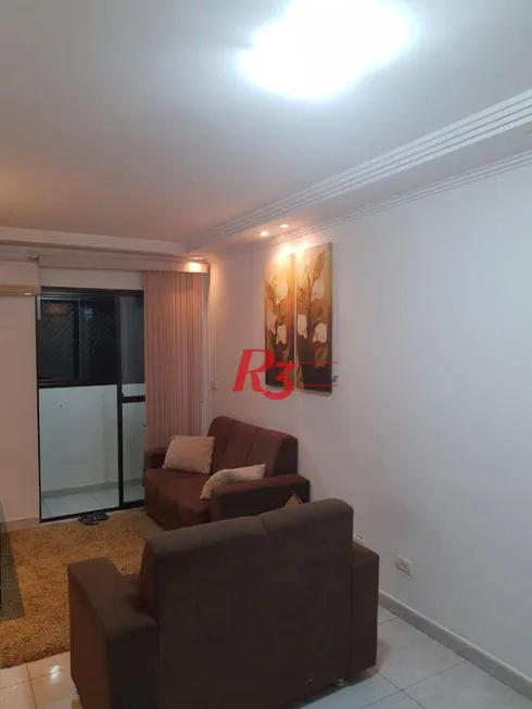Foto 1 de Apartamento com 2 Quartos à venda, 70m² em Estuario, Santos