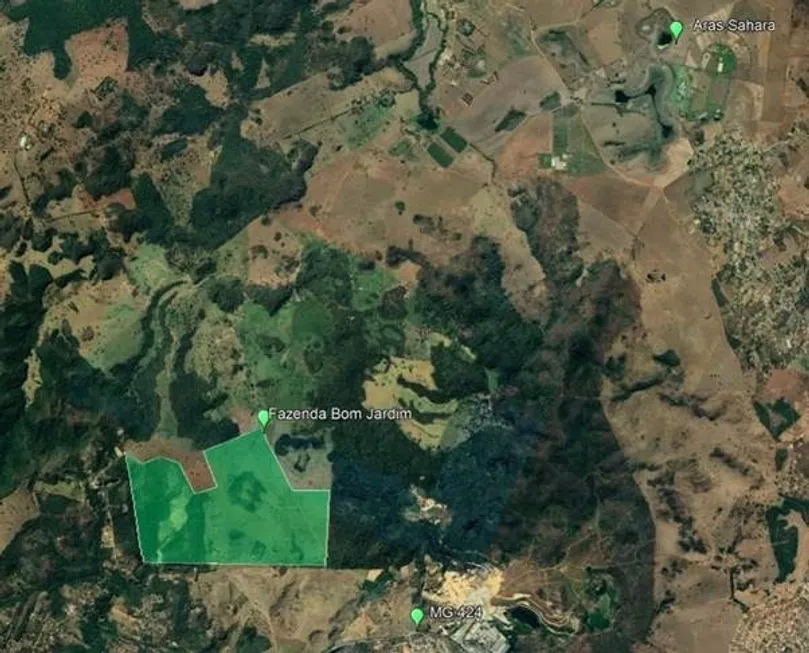 Foto 1 de Fazenda/Sítio com 1 Quarto à venda, 2580000m² em , Matozinhos