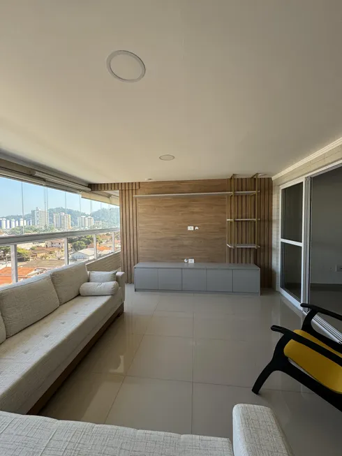 Foto 1 de Apartamento com 3 Quartos à venda, 126m² em Canto do Forte, Praia Grande